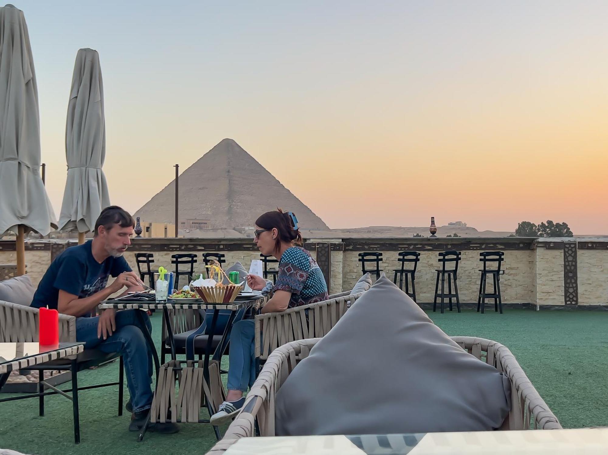 Master Pyramids Hotel Al Kawm al Akhdar Zewnętrze zdjęcie
